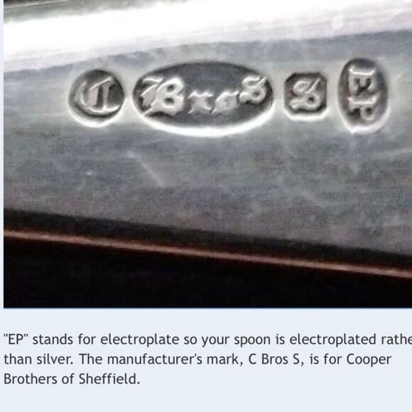 Cooper Brothers of Sheffield Silver Plated Vintage Berry Set - Picture 5 of 5